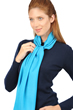 Cashmere & Seide kaschmir pullover damen scarva leuchtendes sudseeblau 170x25cm